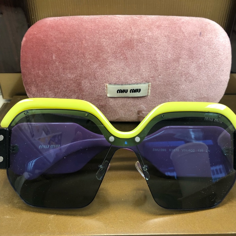 MIU MIU sunglasses as seen on cardi b